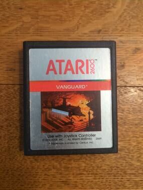 1982 Atari Game VANGUARD Cartridge Only